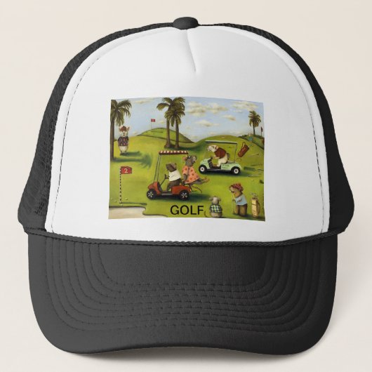 ゴルフコースの熾烈な競争2 キャップ (正面)