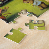 ゴルフコースの熾烈な競争2 ジグソーパズル (側面)