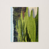 ゴルフコースの背景 ジグソーパズル (縦)