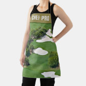 ゴルフコースカスタマイズ全プリントシェフのエプロン エプロン (インサイチュ)