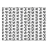 ゴルフコースゴルファーのギフトクラブTボールペンアンドインク テーブルクロス (正面(横))