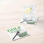 ゴルフコースター スクエアペーパーコースター (インサイチュ)