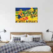 ゴルフコースト宣伝ポスター キャンバスプリント (インサイチュ (寝室))