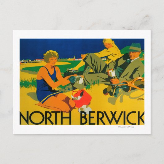 ゴルフコースト宣伝ポスター ポストカード (正面)