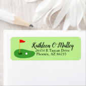 ゴルフコースニアミーカスタム差出人住所 ラベル (インサイチュ)