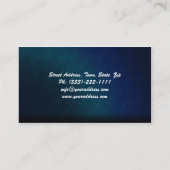 ゴルフコースビジネスカード 名刺 (裏面)