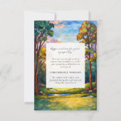 ゴルフコースフォト悔やみや弔慰葬儀記念館 サンキューカード (正面)