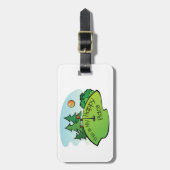 ゴルフコースホールハッピープレイス ラゲッジタグ (正面縦)