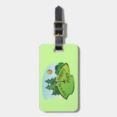 ゴルフコースホールハッピープレイス ラゲッジタグ (正面縦)