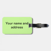 ゴルフコースホールハッピープレイス ラゲッジタグ (裏面横)