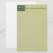 ゴルフコースホール 便箋 (正面/裏面)