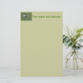 ゴルフコースホール 便箋 (スタンド正面)