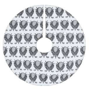 ゴルフコースボールティークラブチャリティゴルフトーナメント ブラッシュドポリエステルツリースカート