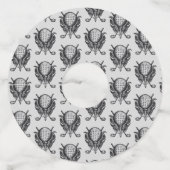 ゴルフコースボールティークラブチャリティゴルフトーナメント ワイングラスタグ (裏面)