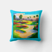 ゴルフコースユートピア クッション (裏面)