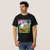 ゴルフコース上のトランプ Tシャツ (正面フル)
