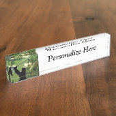 ゴルフコース名プレート デスクネームプレート (側面)