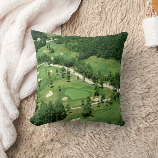 ゴルフコース クッション (ブランケット)