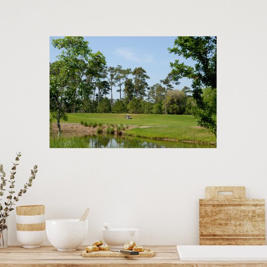 ゴルフコース ポスター (キッチン)