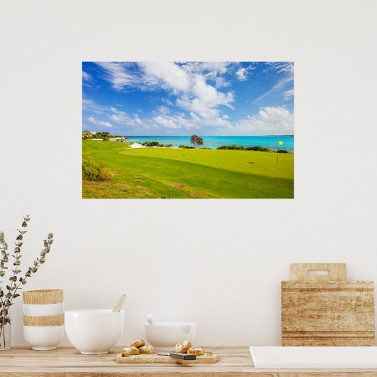 ゴルフコース ポスター (キッチン)