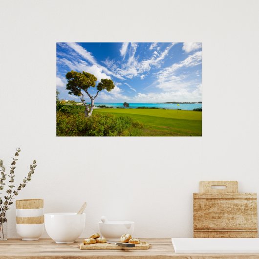 ゴルフコース ポスター (キッチン)