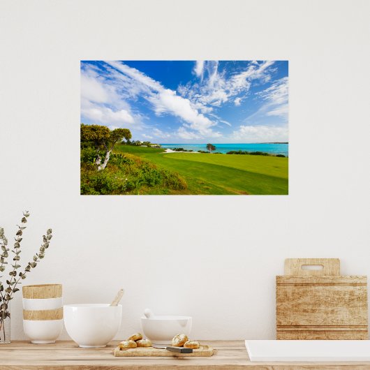 ゴルフコース ポスター (キッチン)
