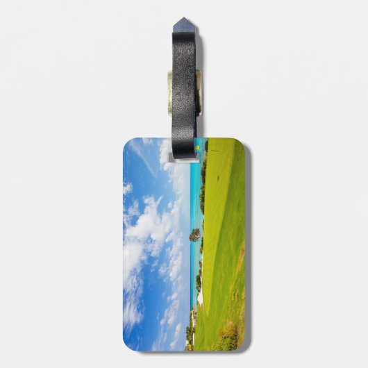 ゴルフコース ラゲッジタグ (裏面縦)