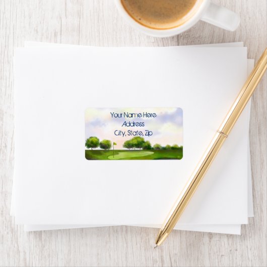 ゴルフコース ラベル (インサイチュ)