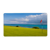 ゴルフコース ラベル (正面)