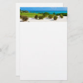 ゴルフコース 便箋 (正面/裏面)