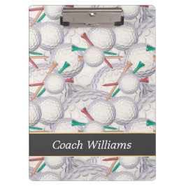 ゴルフコーチ クリップボード