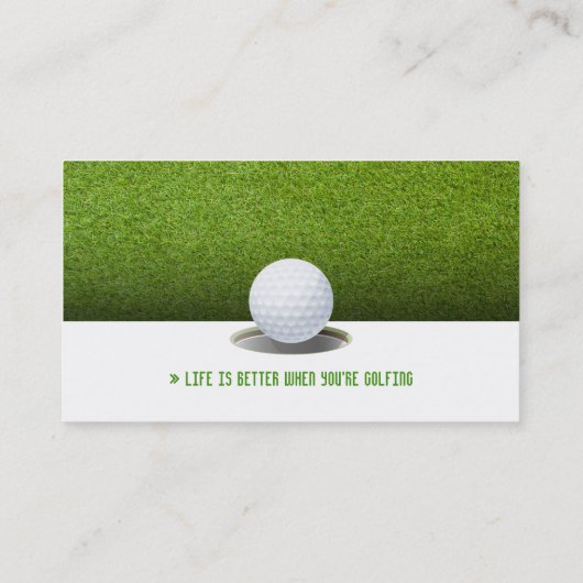 ゴルフコーチ |プロフェッショナルゴルフインストラクターレッスン 名刺 (裏面)