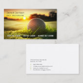 ゴルフコーチ |プロフェッショナルゴルフインストラクター 名刺 (正面/裏面)