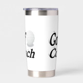 ゴルフコーチ 保温保冷タンブラー (右面)