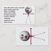 ゴルフコーチ 名刺 (正面/裏面)