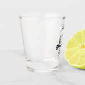 ゴルフゴルファーのカートのショットグラス ショットグラス (左)