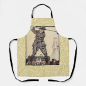 ゴルフゴルファーヴィンテージアンティークゴルフ エプロン (正面)