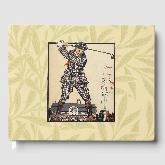 ゴルフゴルファーヴィンテージアンティークゴルフ ゲストブック (正面)