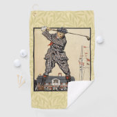 ゴルフゴルファーヴィンテージアンティークゴルフ ゴルフタオル (インサイチュ)