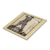 ゴルフゴルファーヴィンテージアンティークゴルフ タイル (側面)