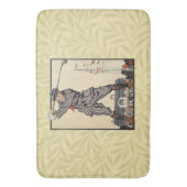 ゴルフゴルファーヴィンテージアンティークゴルフ バスマット (正面縦)