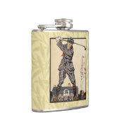 ゴルフゴルファーヴィンテージアンティークゴルフ フラスク (右)