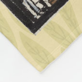 ゴルフゴルファーヴィンテージアンティークゴルフ フリースブランケット (角)