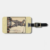 ゴルフゴルファーヴィンテージアンティークゴルフ ラゲッジタグ (正面横)