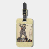 ゴルフゴルファーヴィンテージアンティークゴルフ ラゲッジタグ (正面縦)