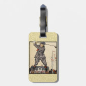 ゴルフゴルファーヴィンテージアンティークゴルフ ラゲッジタグ (裏面縦)