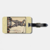 ゴルフゴルファーヴィンテージアンティークゴルフ ラゲッジタグ (裏面横)