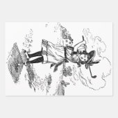 ゴルフゴルファーヴィンテージアンティークゴルフ ラッピングペーパーシート (正面2)