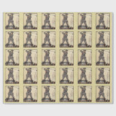 ゴルフゴルファーヴィンテージアンティークゴルフ ラッピングペーパー (フラット)