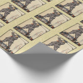 ゴルフゴルファーヴィンテージアンティークゴルフ ラッピングペーパー (角)